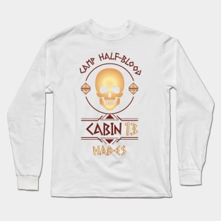 Cabin #13 in Camp Half Blood, Child of Hades – Percy Jackson inspired design Long Sleeve T-Shirt